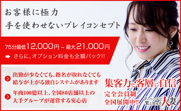 人妻のイメージを覆す、高級人妻デリバリーヘルス